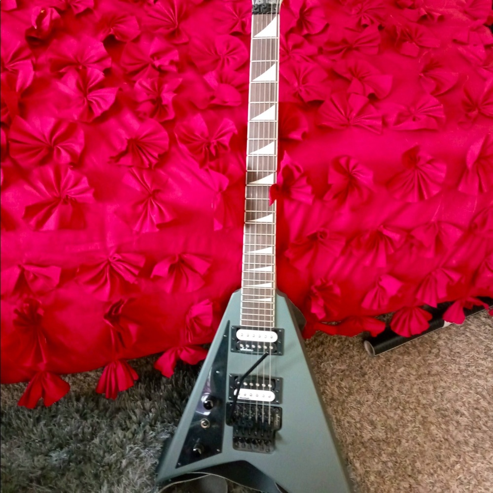Jackson Flying V left handed guitar